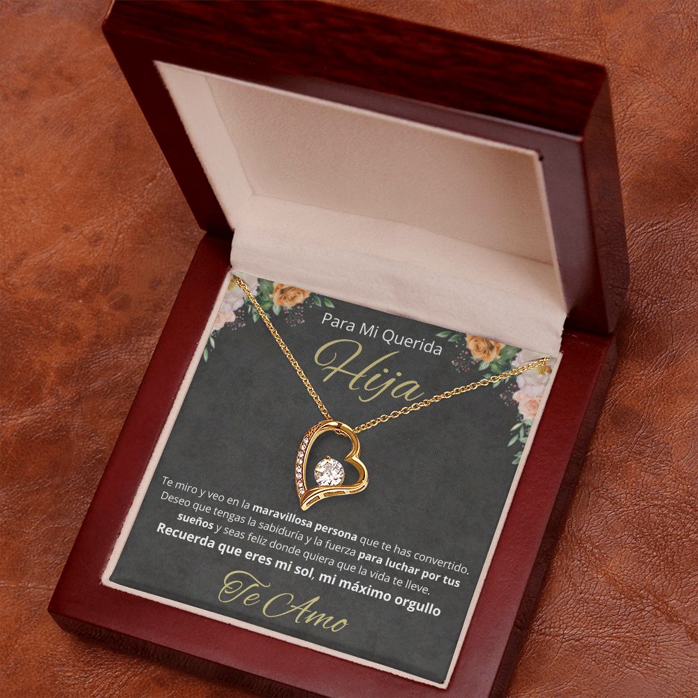 Regalo Para Hija Father and Daughter Necklace Gift for Daughter Papa e Hija