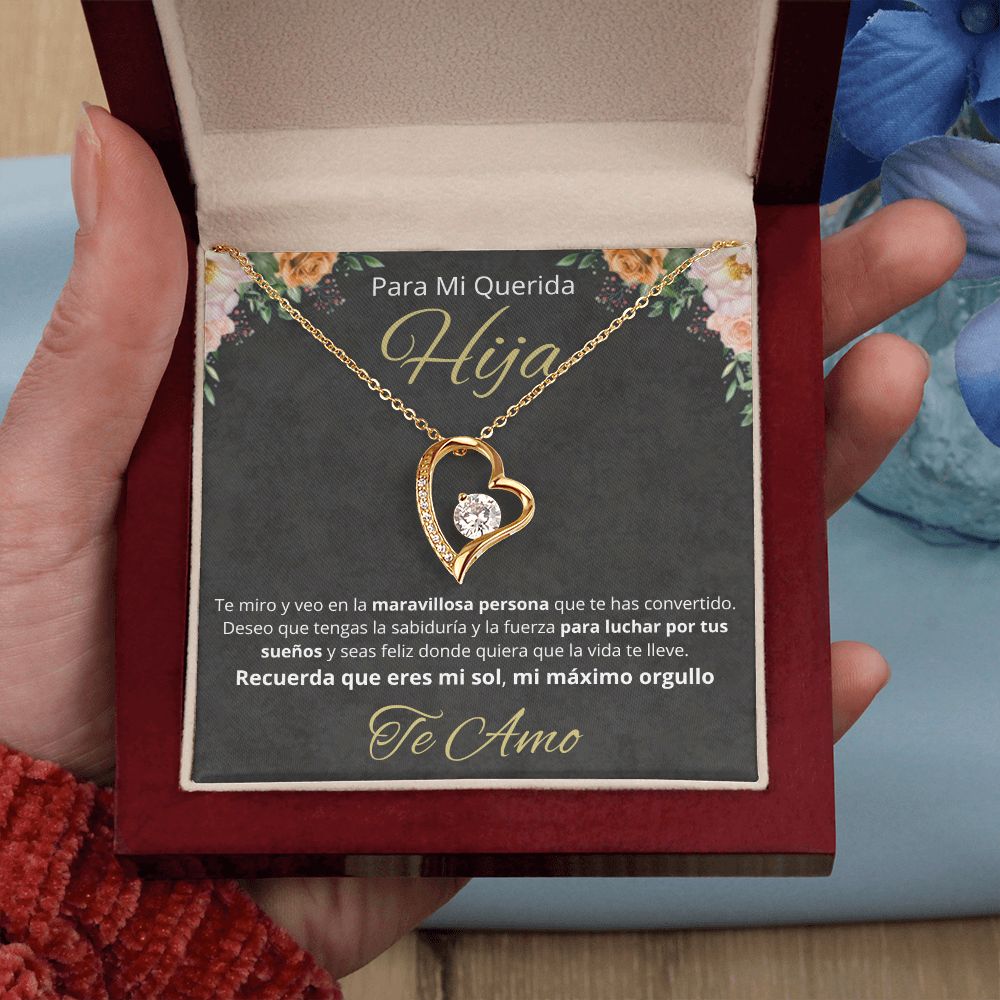Regalo Para Hija Father and Daughter Necklace Gift for Daughter Papa e Hija