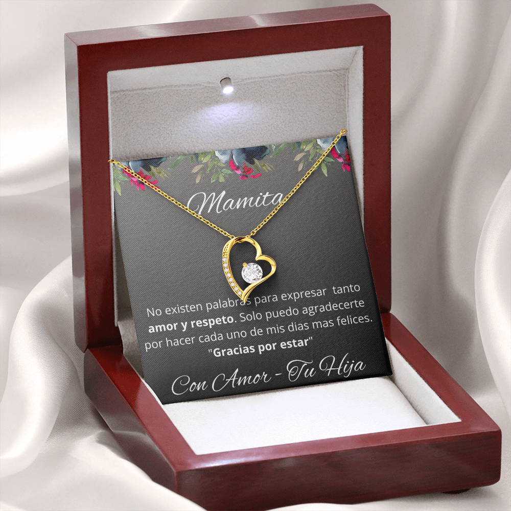 Regalo Para Mamá Collar Para Mujer Con Mensaje Personalizado Regalo De Hija Para Mamá