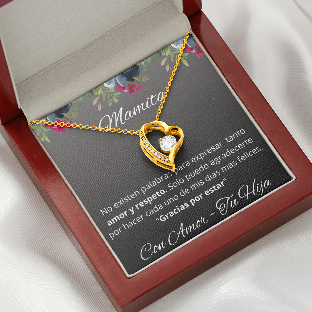 Regalo Para Mamá Collar Para Mujer Con Mensaje Personalizado Regalo De Hija Para Mamá