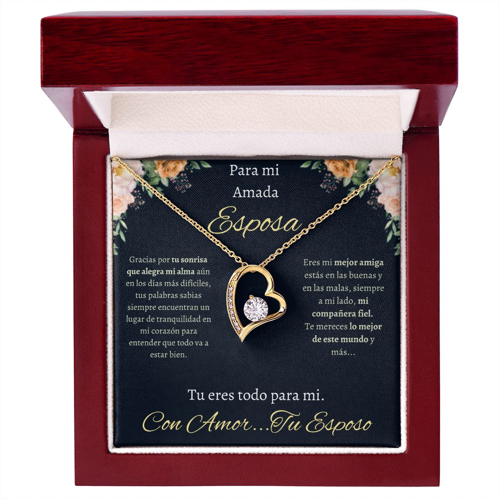 Regalo Para Esposa Collar De Corazon