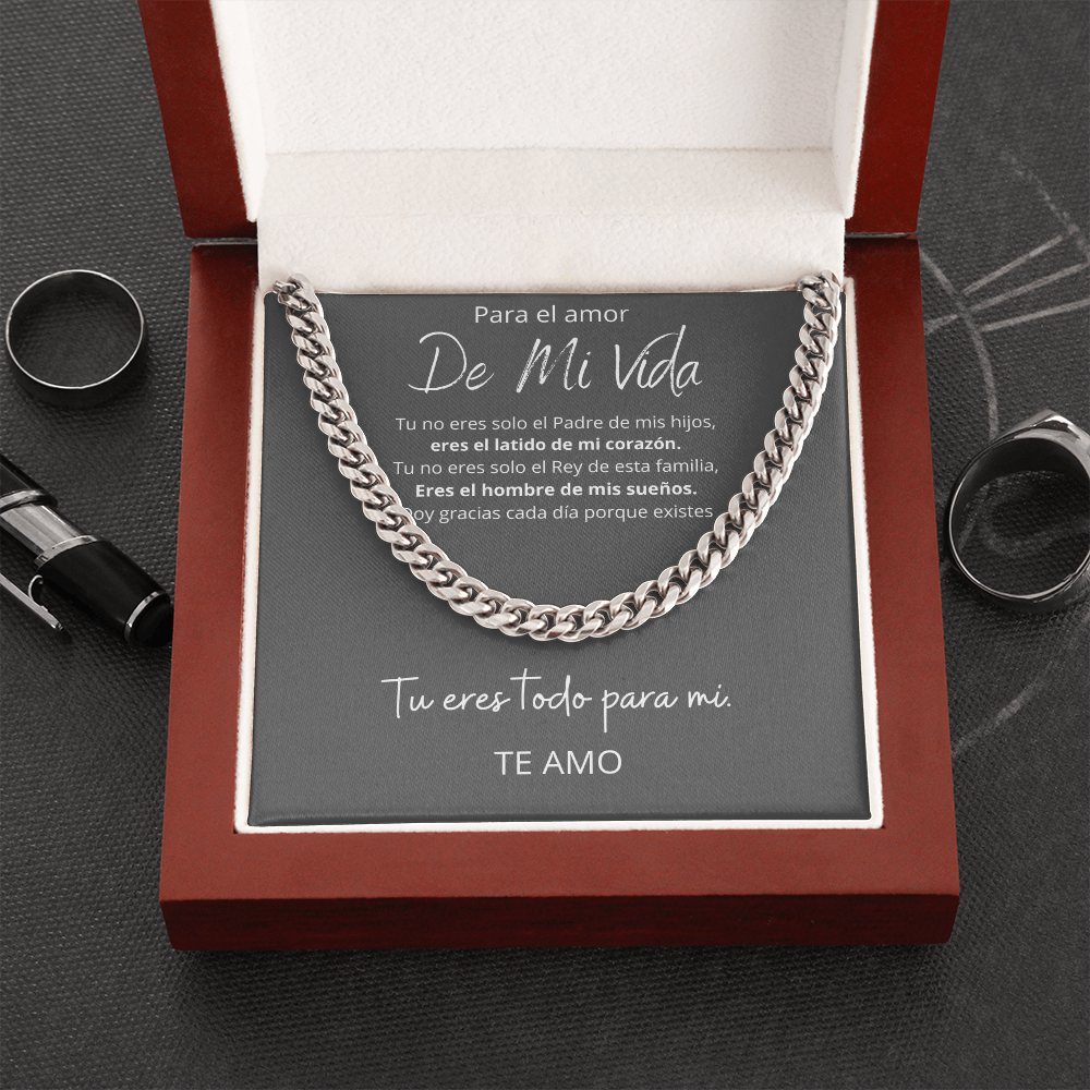 Regalo Collar Personalizado Para Mi Esposo El Amor De Mi Vida