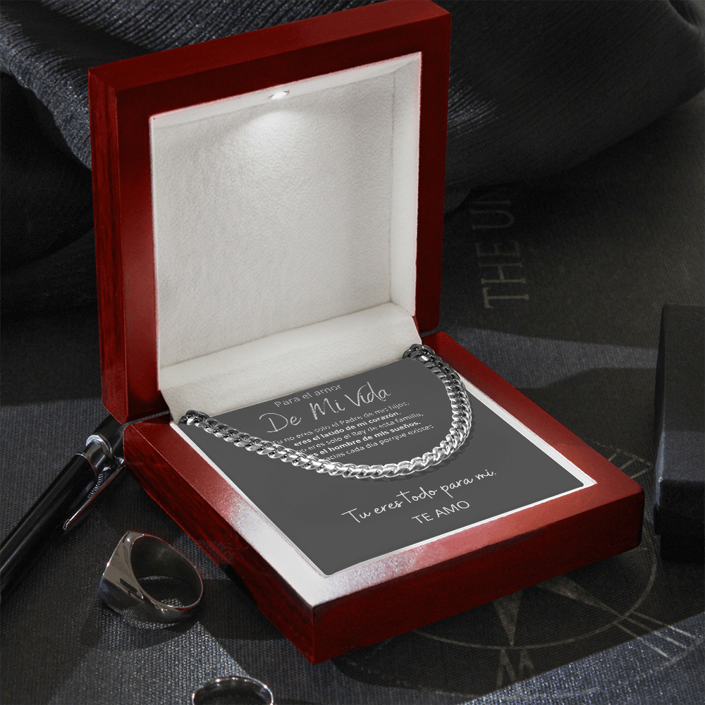 Regalo Collar Personalizado Para Mi Esposo El Amor De Mi Vida