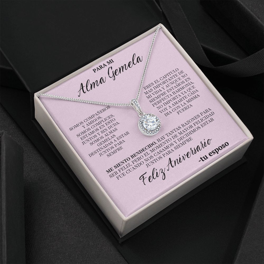 Regalo Para Esposa Aniversario De Matrimonio Collar Joyeria Para Mujer