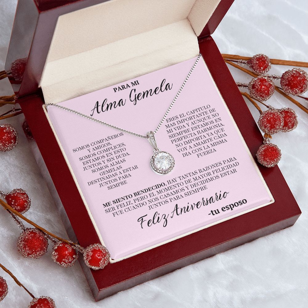Regalo Para Esposa Aniversario De Matrimonio Collar Joyeria Para Mujer