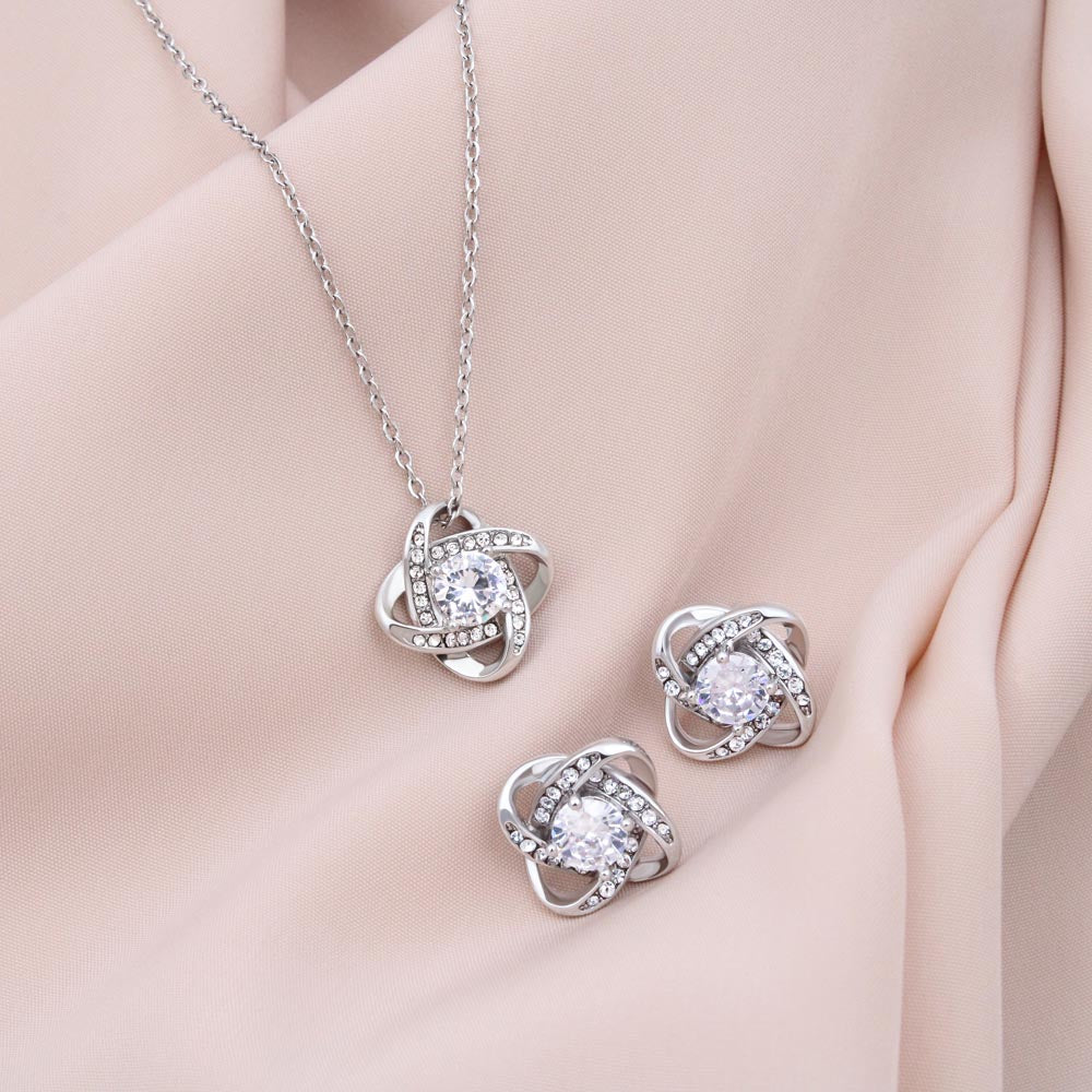 Para Mi Querida Esposa Set de Aros y Collar Para Mi Mujer Regalo De Esposo Para Esposa