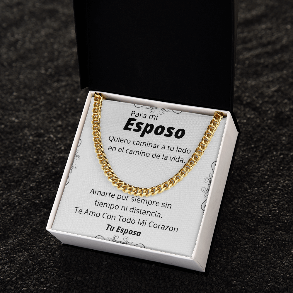 Regalo Para Esposo Collar Para Hombre De Esposa a Esposo Cumpleaños, Aniversario, Dia Del Padre o Navidad