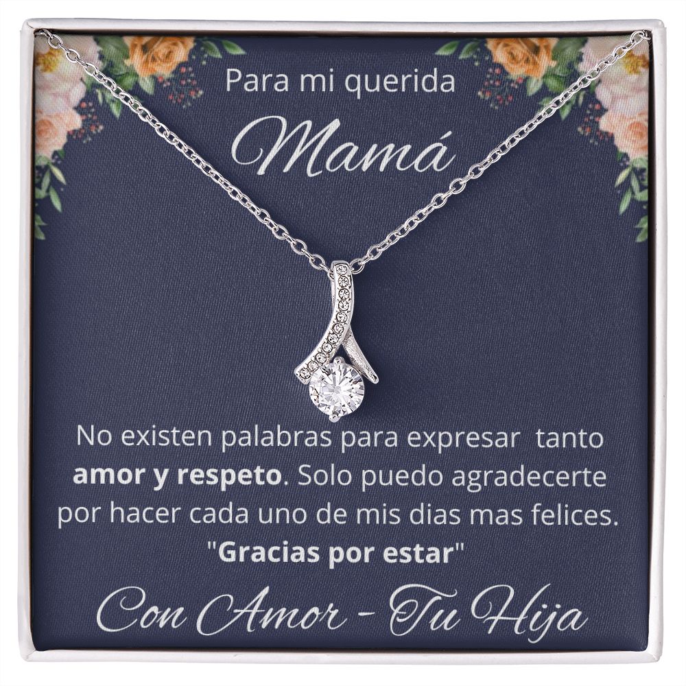 Regalo Para Mi Querida Mama Collar de Regalo Para Mujer Regalo Madre e Hija