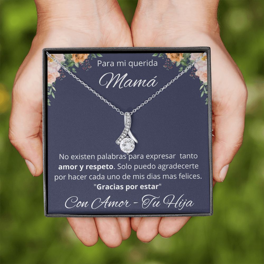 Regalo Para Mi Querida Mama Collar de Regalo Para Mujer Regalo Madre e Hija