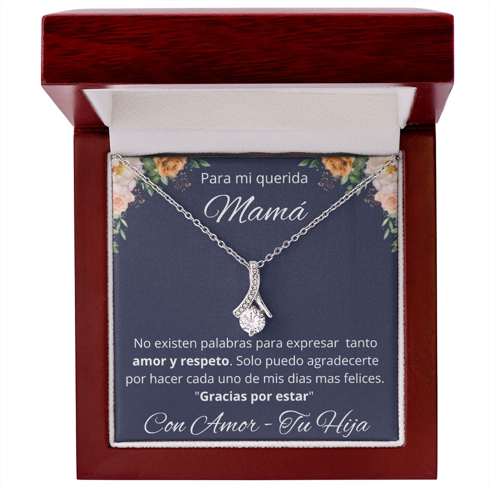 Regalo Para Mi Querida Mama Collar de Regalo Para Mujer Regalo Madre e Hija