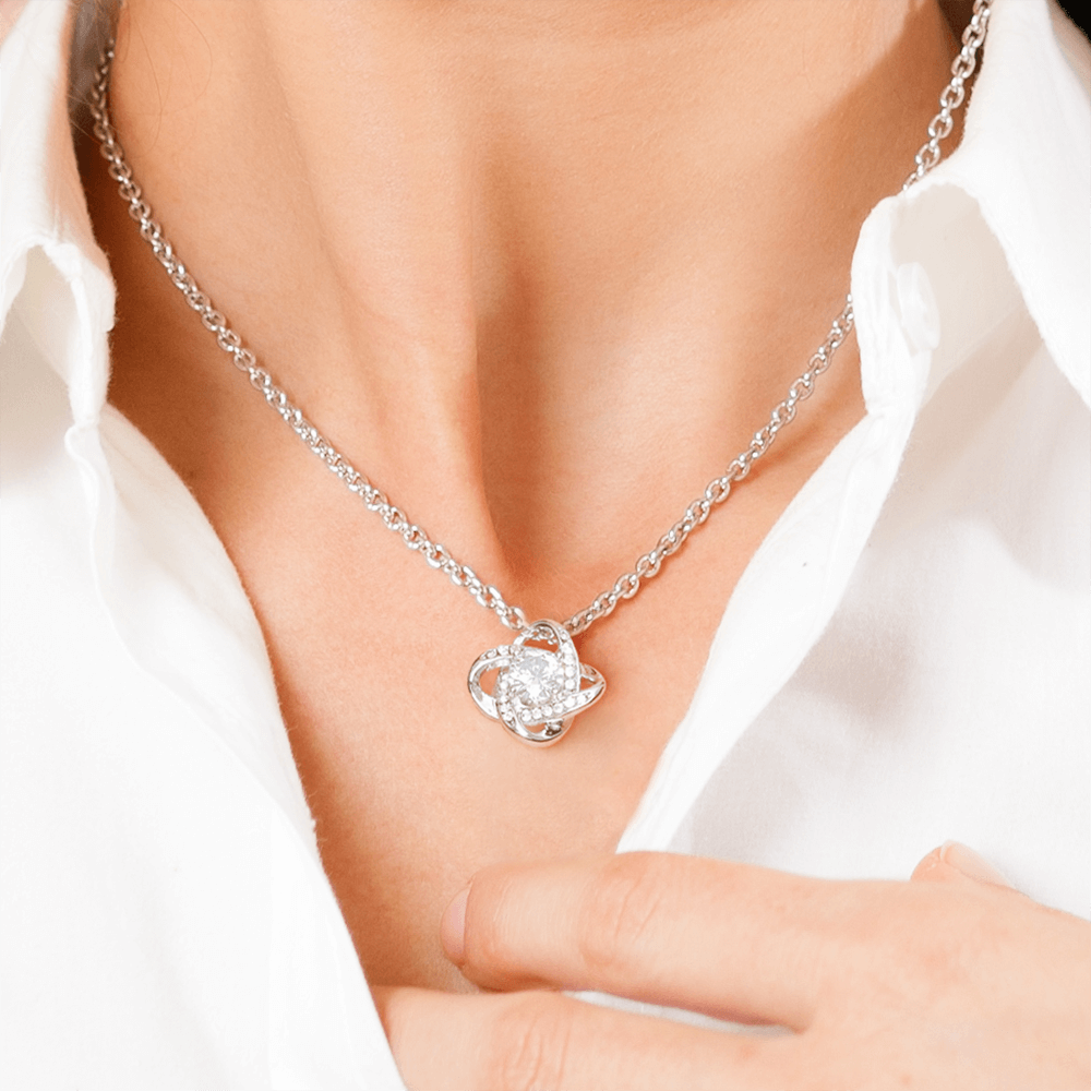 Regalo Para Esposa El Amor De Mi Vida Regalo Para Mujer Joya Collar Mensaje Personalizado Para Madre Joyería Para Mamá, Regalo Aniversario de Esposo Para Esposa