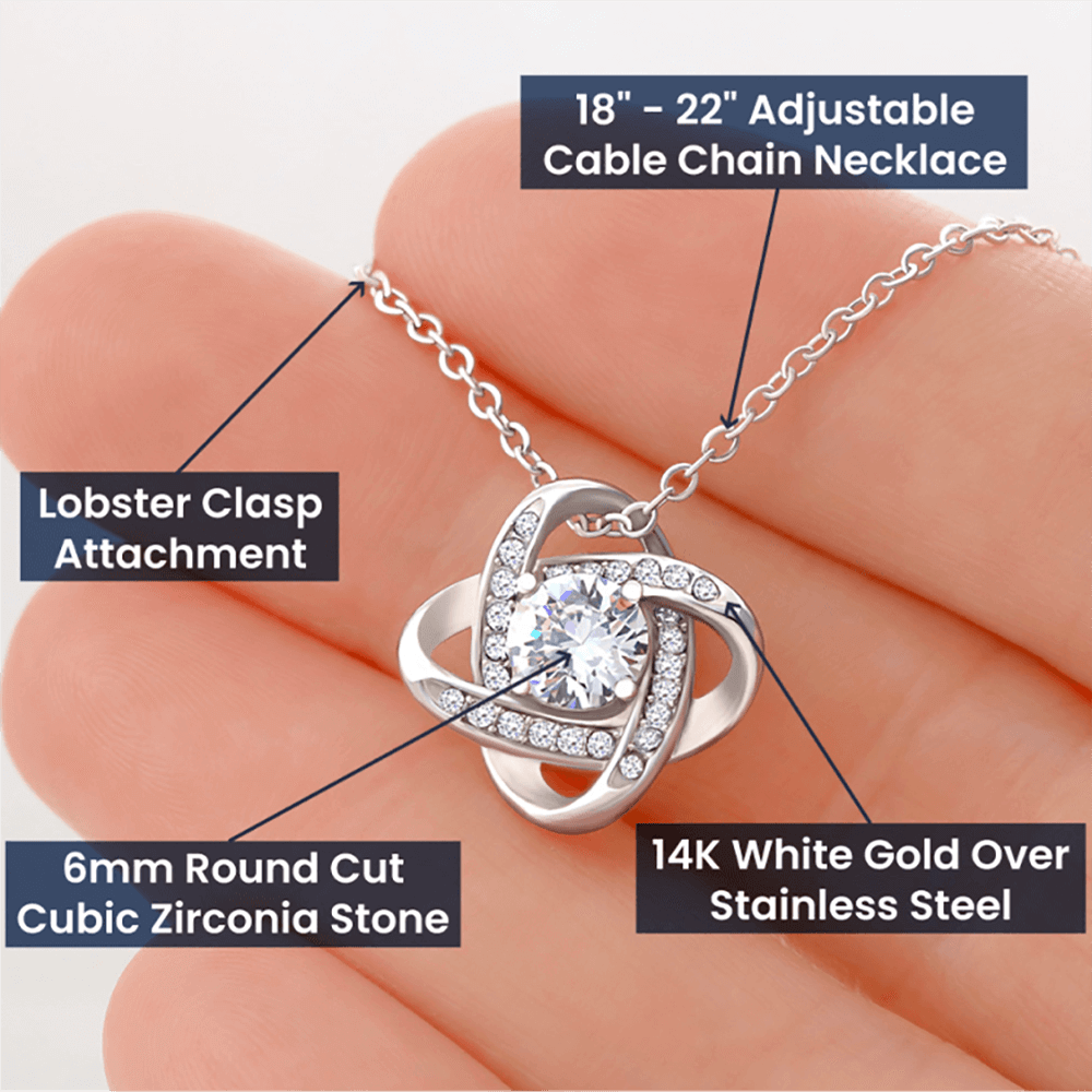 Regalo Para Esposa El Amor De Mi Vida Regalo Para Mujer Joya Collar Mensaje Personalizado Para Madre Joyería Para Mamá, Regalo Aniversario de Esposo Para Esposa