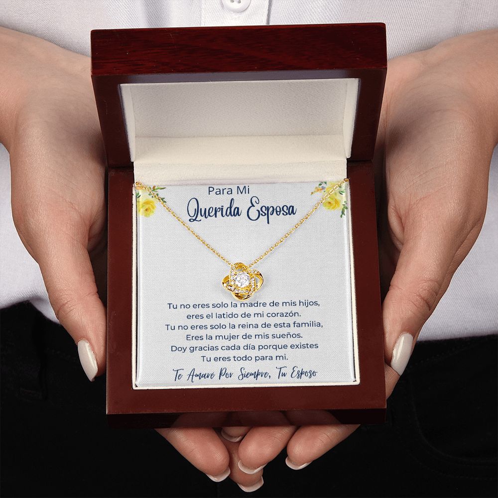 Regalo De Esposo Para Esposa Collar Con Mensaje Personalizado Regalo Para Mujer Aniversario Regalo Para Esposa Cumpleanos Dia de los Enamorados Valentine's Day Regalo joya Para Esposa