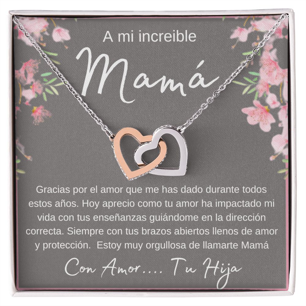 Regalo Para Madre, Mamá, Día De La Madre, Cumpleaños, Día De La Mujer, Madre E Hija Collar De Regalo Para Dia De Las Madres, Joyeria Para Mamá