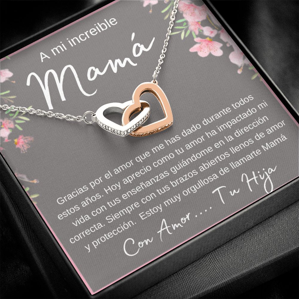 Regalo Para Madre, Mamá, Día De La Madre, Cumpleaños, Día De La Mujer, Madre E Hija Collar De Regalo Para Dia De Las Madres, Joyeria Para Mamá