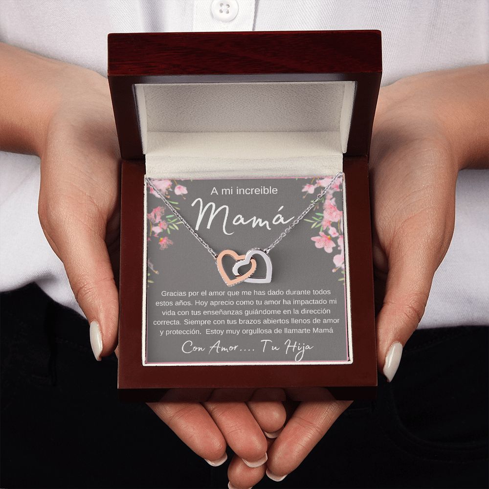 Regalo Para Madre, Mamá, Día De La Madre, Cumpleaños, Día De La Mujer, Madre E Hija Collar De Regalo Para Dia De Las Madres, Joyeria Para Mamá