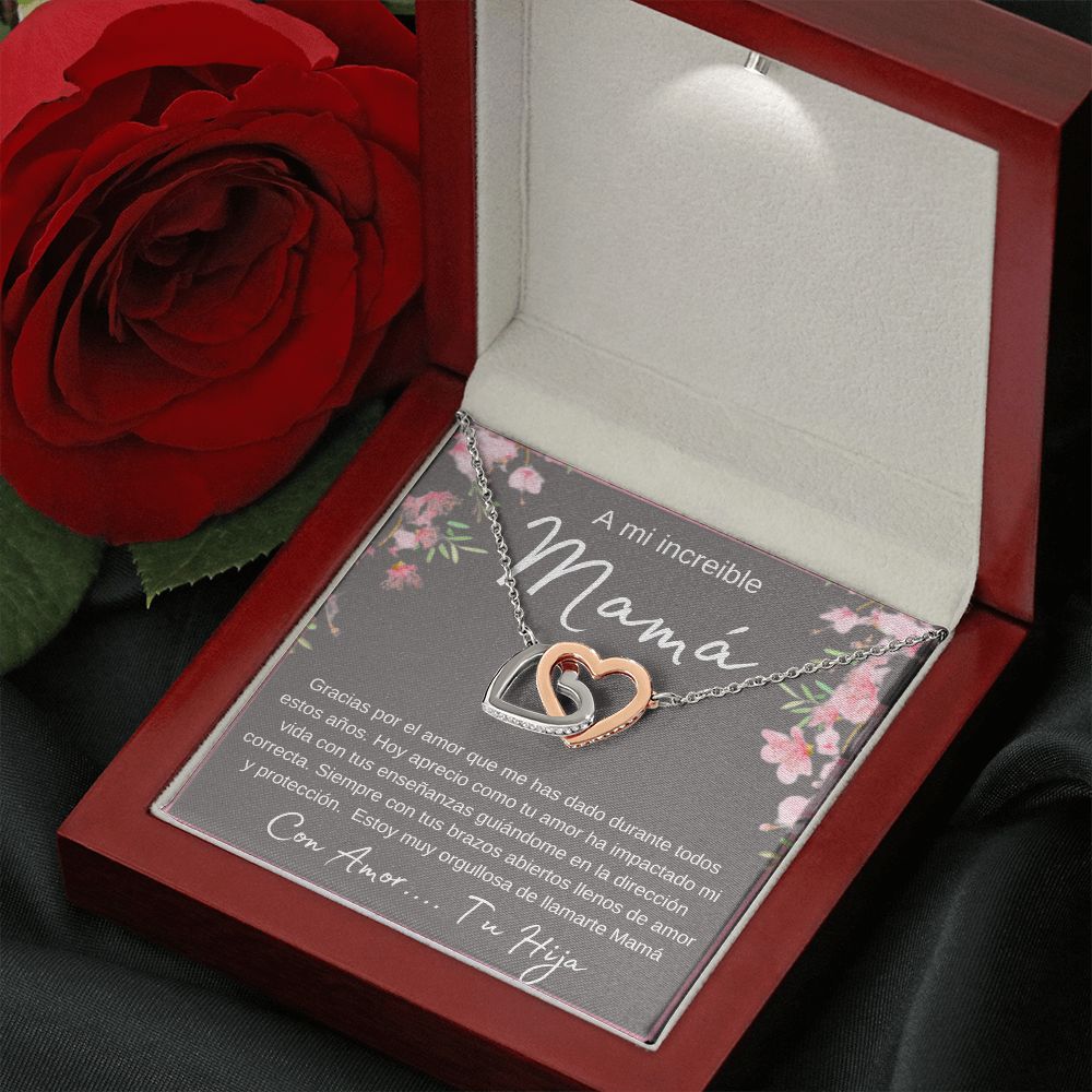 Regalo Para Madre, Mamá, Día De La Madre, Cumpleaños, Día De La Mujer, Madre E Hija Collar De Regalo Para Dia De Las Madres, Joyeria Para Mamá