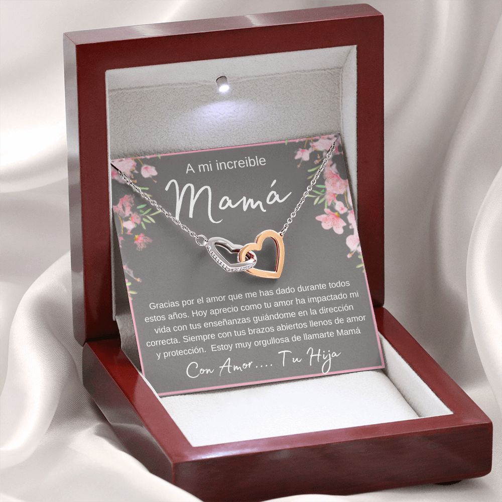 Regalo Para Madre, Mamá, Día De La Madre, Cumpleaños, Día De La Mujer, Madre E Hija Collar De Regalo Para Dia De Las Madres, Joyeria Para Mamá