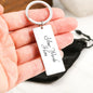 Regalo Para Esposo Llavero de Recuerdo Personalizado Para Hombre