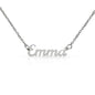 Personaliza El Nombre Que Quieras y Regala Collar Acero Inoxidable