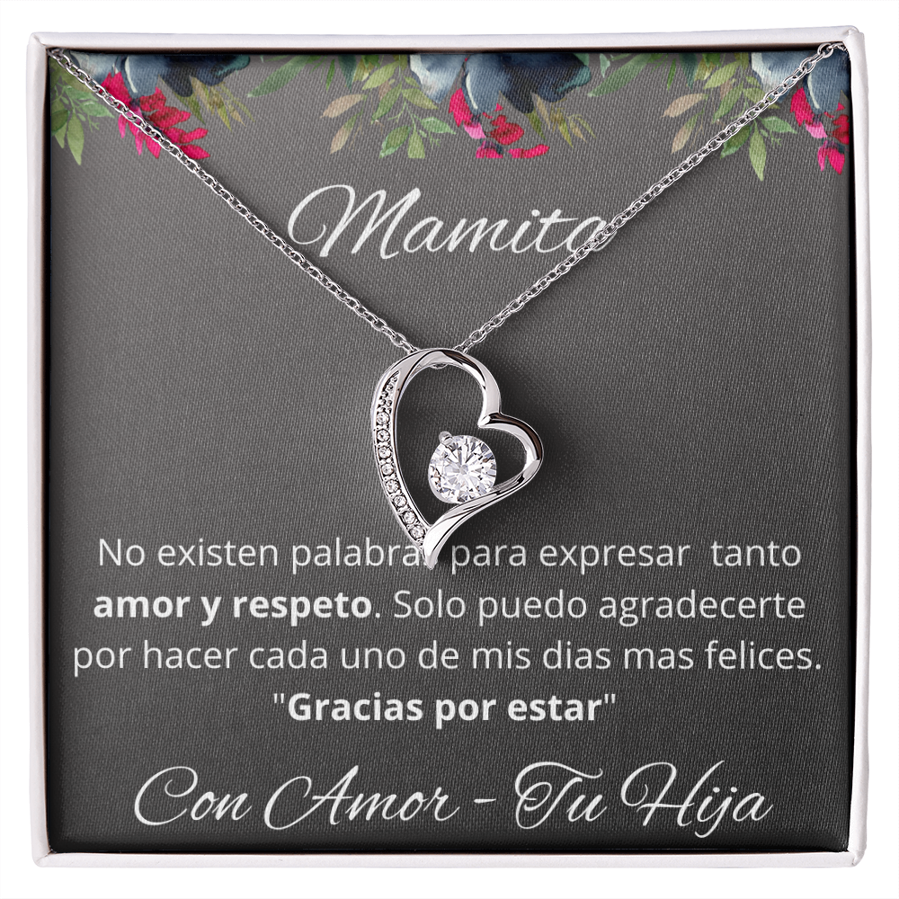 Regalo Para Mamá Collar Para Mujer Con Mensaje Personalizado Regalo De Hija Para Mamá