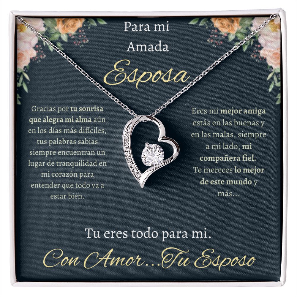 Regalo Para Esposa Collar De Corazon