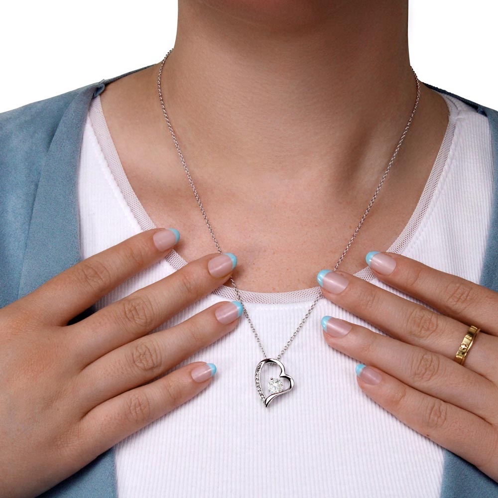 Regalo Para Esposa Collar De Corazon