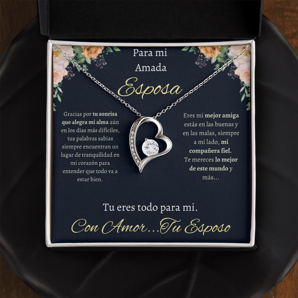 Regalo Para Esposa Collar De Corazon