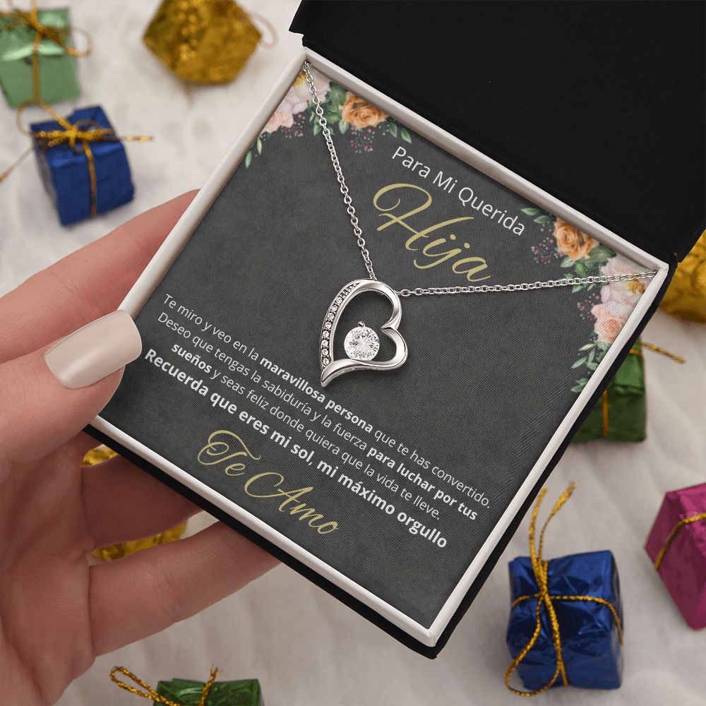 Regalo Para Hija Father and Daughter Necklace Gift for Daughter Papa e Hija