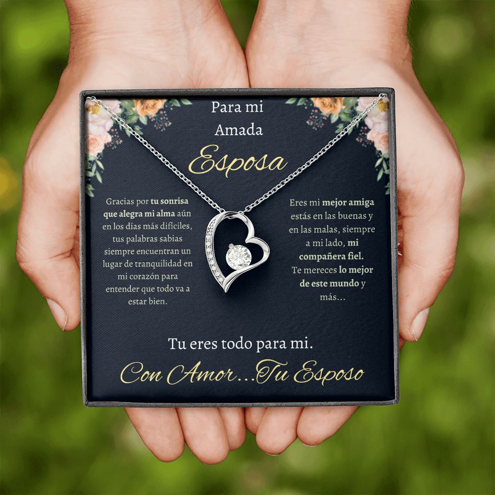 Regalo Para Esposa Collar De Corazon