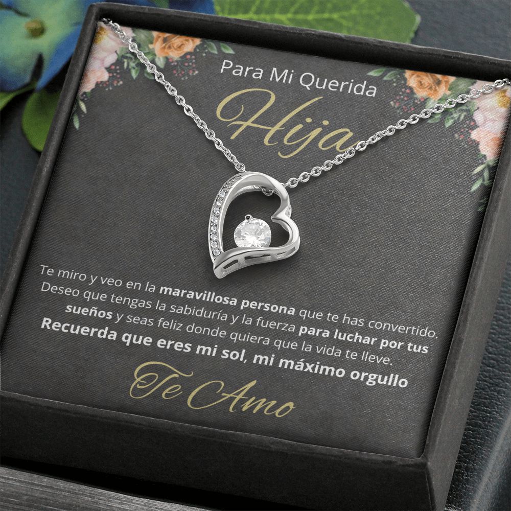 Regalo Para Hija Father and Daughter Necklace Gift for Daughter Papa e Hija