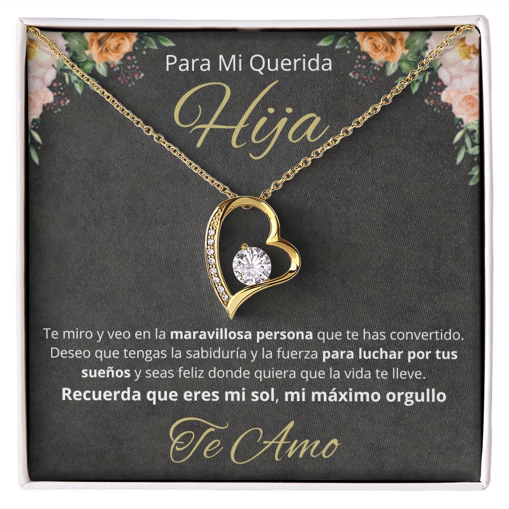 Regalo Para Hija Father and Daughter Necklace Gift for Daughter Papa e Hija