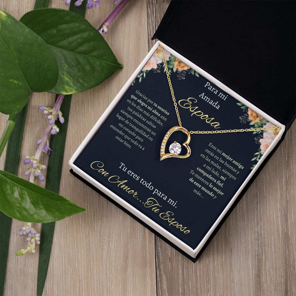 Regalo Para Esposa Collar De Corazon