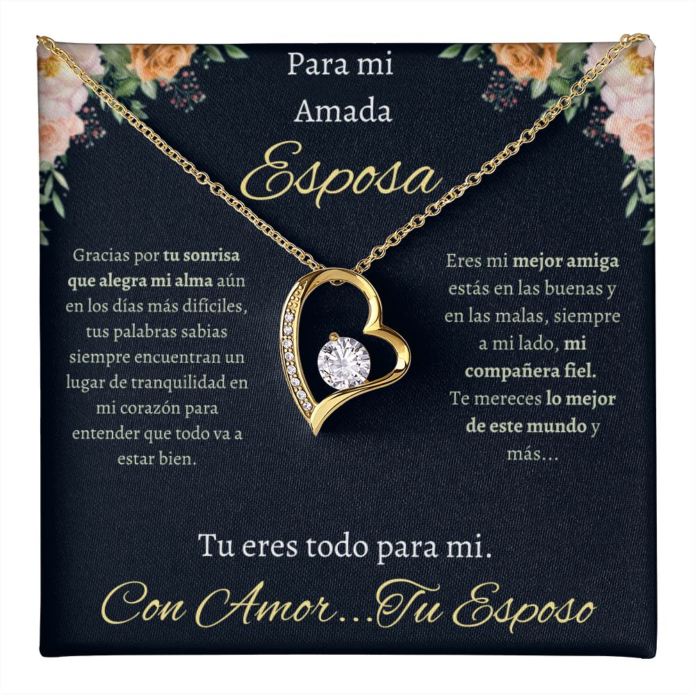 Regalo Para Esposa Collar De Corazon