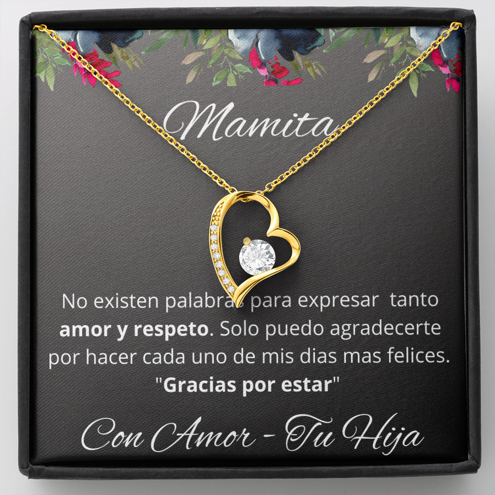 Regalo Para Mamá Collar Para Mujer Con Mensaje Personalizado Regalo De Hija Para Mamá