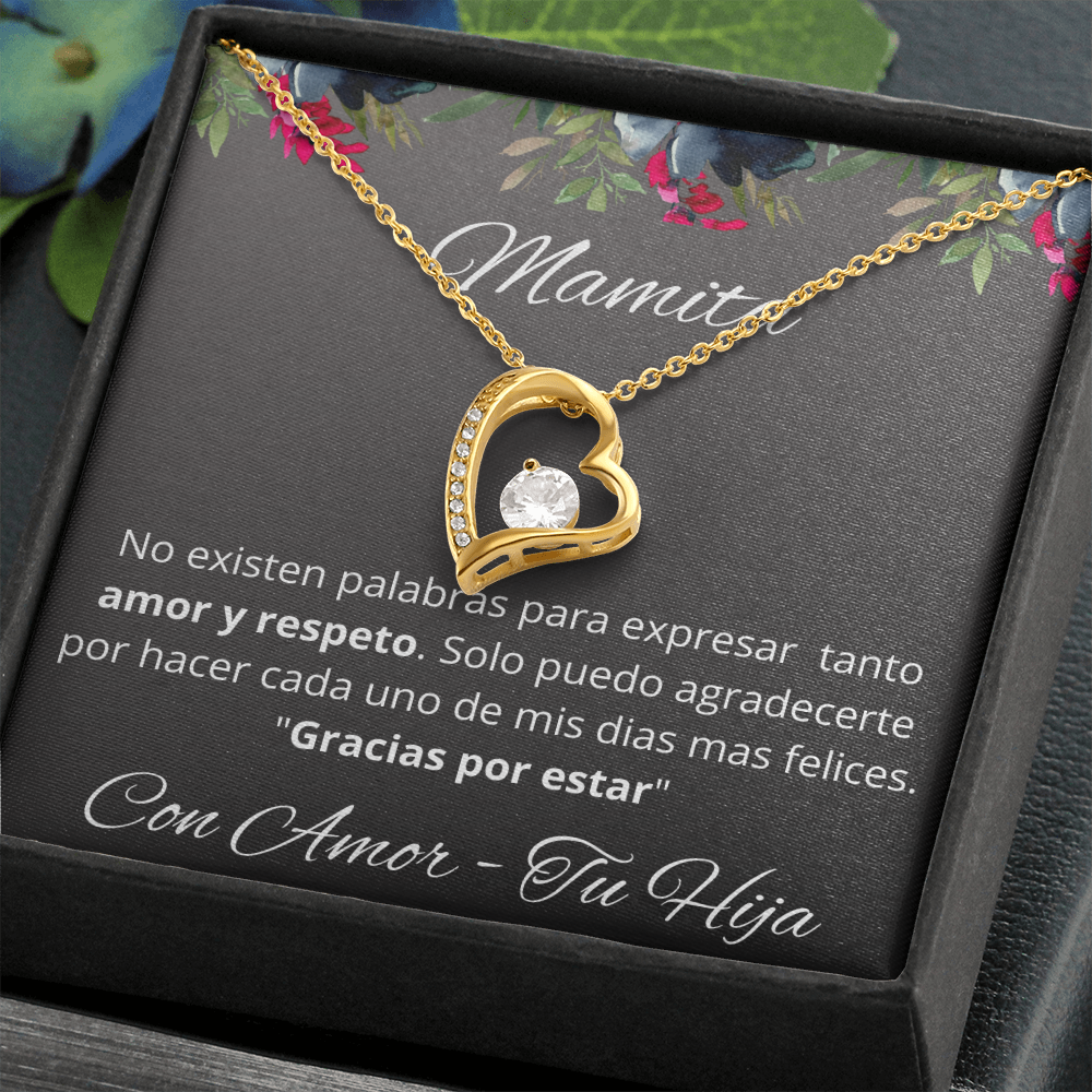 Regalo Para Mamá Collar Para Mujer Con Mensaje Personalizado Regalo De Hija Para Mamá