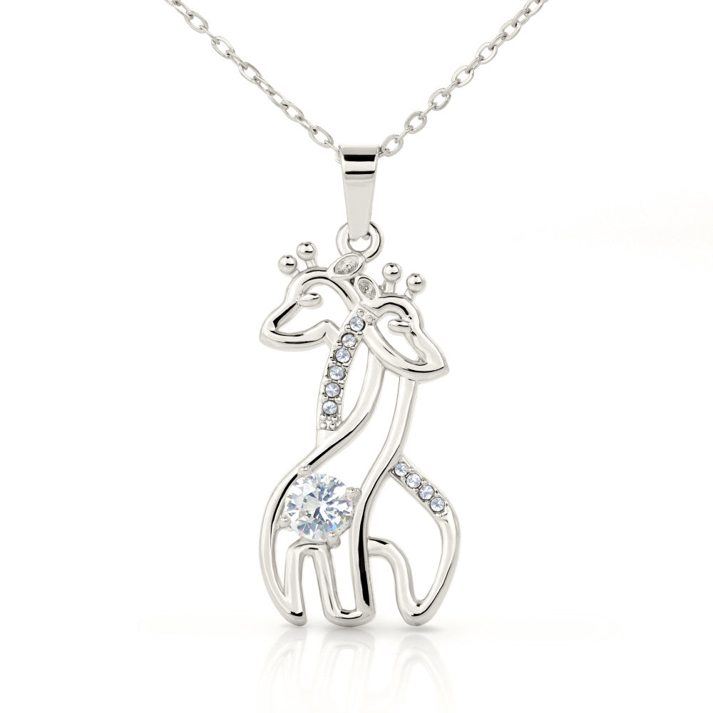 Regalo Para Mi Hija Joyeria Para Mujer Regalo de Padre a Hija Collar Con Colgante De Jirafa