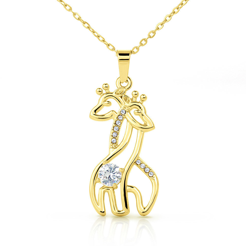 Regalo Para Mi Hija Joyeria Para Mujer Regalo de Padre a Hija Collar Con Colgante De Jirafa