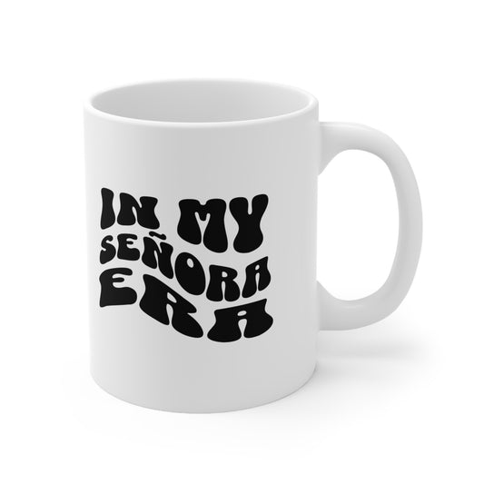 Taza De Cafe Regalo Para Mama Regalo Para Señora Celebrate Mi Era de Señora Coffee Mug Para Madres y Esposas Estilo In My Señora Era Ceramic Mug 11oz