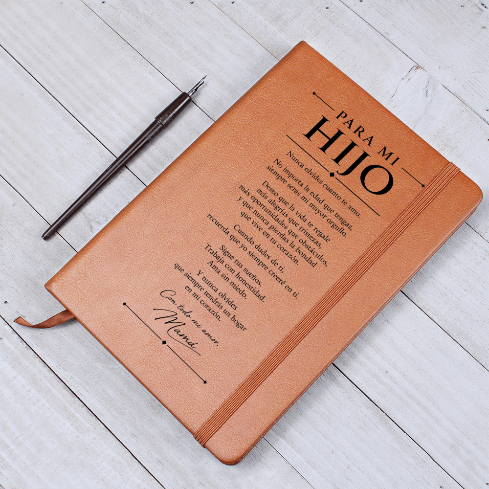 Regalo Personalizado Para Hijo Journal