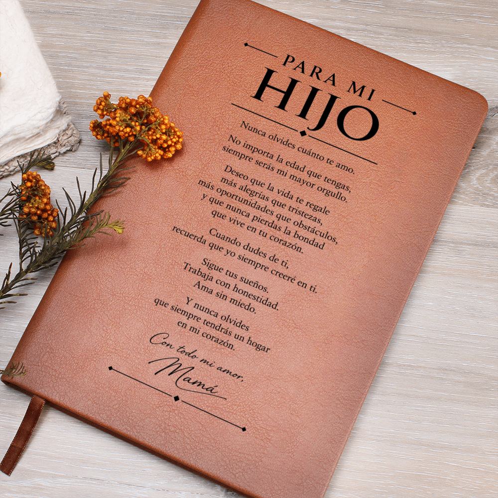 Regalo Personalizado Para Hijo Journal