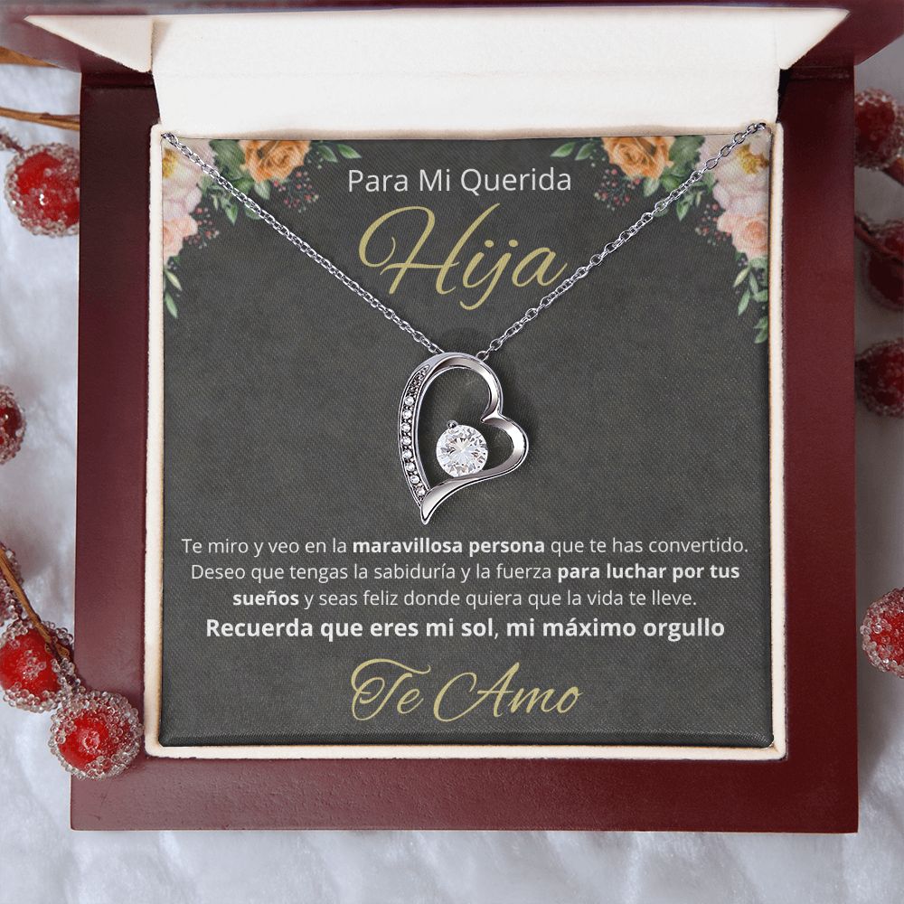 Regalo Para Hija Father and Daughter Necklace Gift for Daughter Papa e Hija