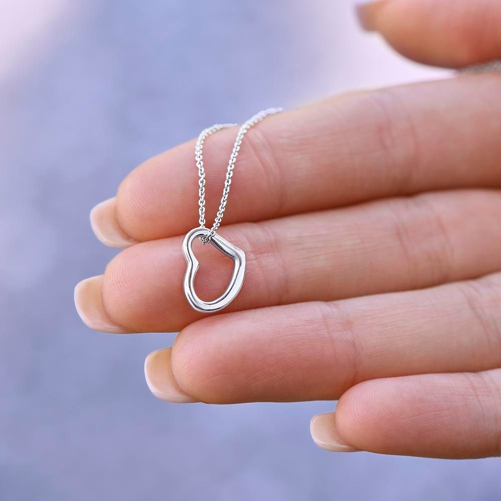 Regalo Para Mujer Collar Con Colgante De Corazon Joyeria Para Esposa