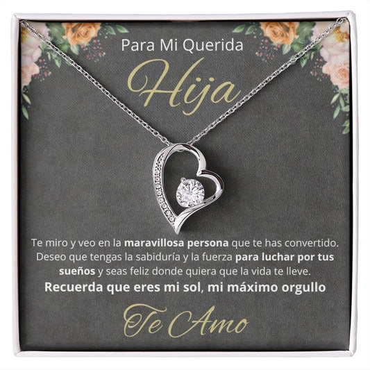 Regalo Para Hija Father and Daughter Necklace Gift for Daughter Papa e Hija