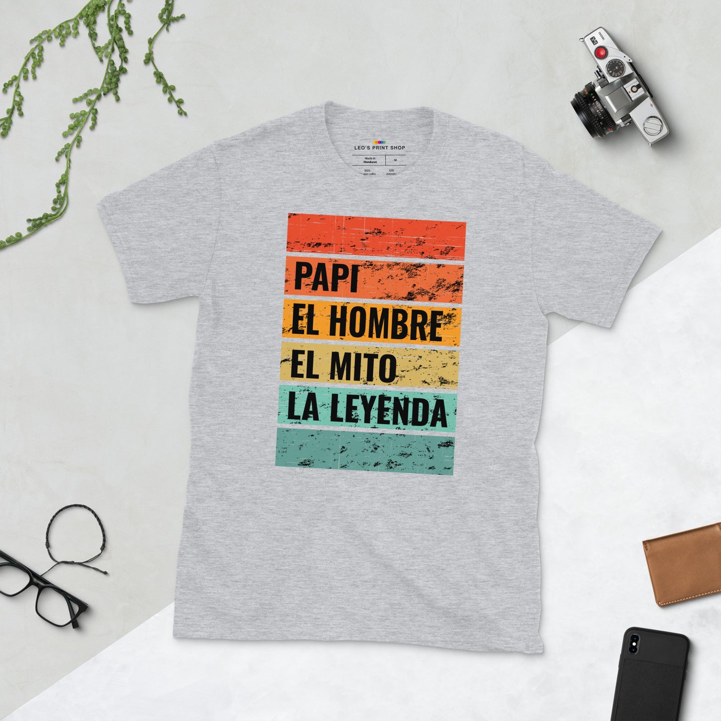 Regalo camiseta para Papa / Abuelo dia del Padre cumpleaños - personalizacion opcional